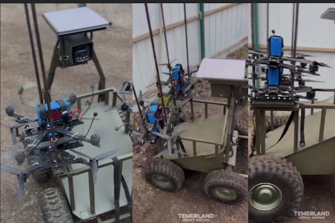 La guerra entre Rusia y Ucrania no solo depende de los drones aéreos: flotas de robots terrestres asumen nuevas misiones