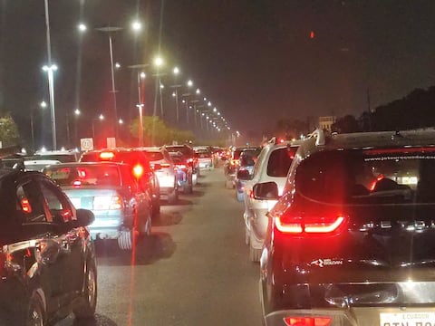 Evento social complicó la movilidad en la av. Samborondón este 31 de octubre: Municipio elaboró informe