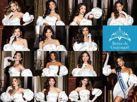 Conoce a las 16 candidatas a Reina de Guayaquil 2025