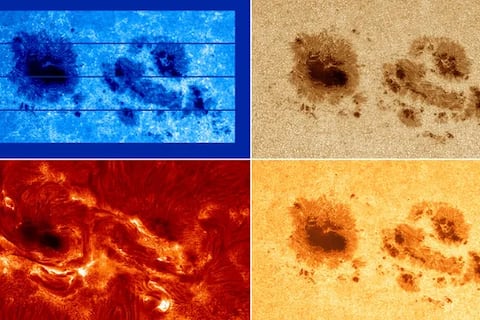Imágenes inéditas captan los instantes previos a potentes explosiones solares en noviembre
