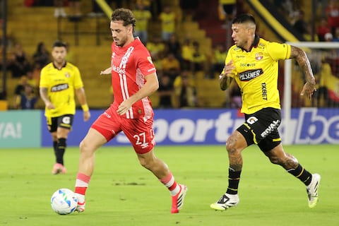 Barcelona SC, obligado a remontar: cae por la mínima ante Argentinos por la ida de la fase 2 de Copa Libertadores