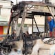 Cuatro palmeras serán retiradas de la av. Orellana tras afectación que dejó incendio de bus