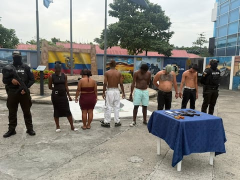 Seis aprehendidos por secuestro de conductor en Guayaquil: recorrieron cajeros para extraer dinero de la víctima