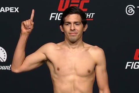 Adrián Luna Martinetti dio el peso y quedó listo para su debut en UFC Vegas 116