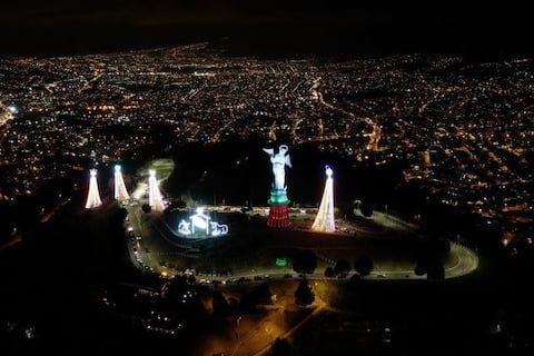 Quito enciende este viernes su tradicional pesebre del Panecillo