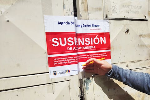 En Napo y Loja se han suspendido 125 concesiones mineras y en El Oro se notificó a 105 plantas procesadoras
