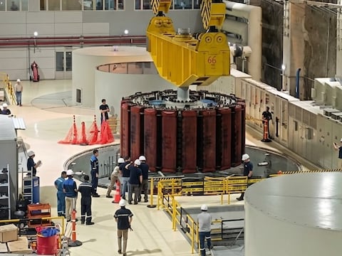 La hidroeléctrica Sopladora retomó su operación al 100 % de su capacidad de producción de energía