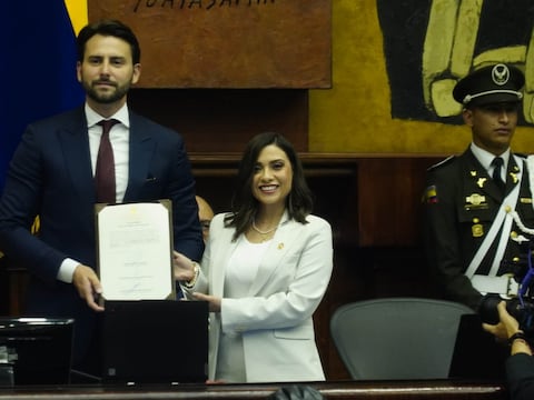 Asamblea Nacional posesiona a Mercedes Caicedo como presidenta de la Judicatura y a Ramón Echaiz como su suplente