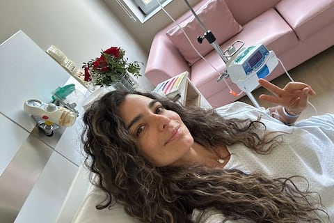 Giovanna Andrade revela que fue hospitalizada en Madrid por una infección renal