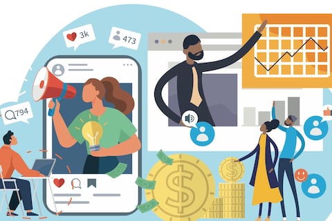 Creadores con contenido que inspira, enseña y se replica