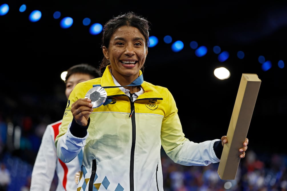 Cuánto dinero le entregará el Gobierno de Daniel Noboa a la 'Tigra' Lucía Yépez por la medalla de plata en París 2024: con ese dinero le comprará una casa a su mamá |