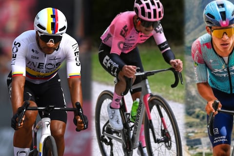 Ecuatorianos en la etapa 5 del Giro de Italia: Harold Martín López (11.º), Alexander Cepeda (19.º) y Jhonatan Narváez (47.º)