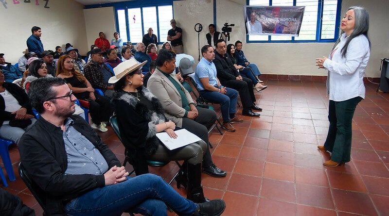 Autoridades del Municipio de Quito se reunieron con dirigentes y habitantes de zonas rurales en Píntag