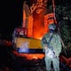 El Ejército destruye maquinaria de minería ilegal valorada en 332.500 dólares en Napo
