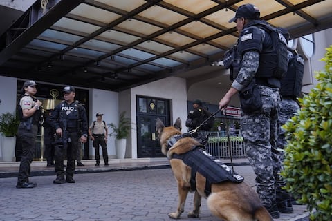 Fuerte operativo de seguridad se despliega en Guayaquil para custodiar la llegada de Lionel Messi y el Inter Miami