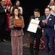 Paulina Tamayo recibió homenaje póstumo en la sesión solemne por los 491 años de fundación de Quito