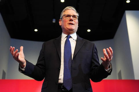 El primer ministro británico Keir Starmer apoya la idea de atacar Irán