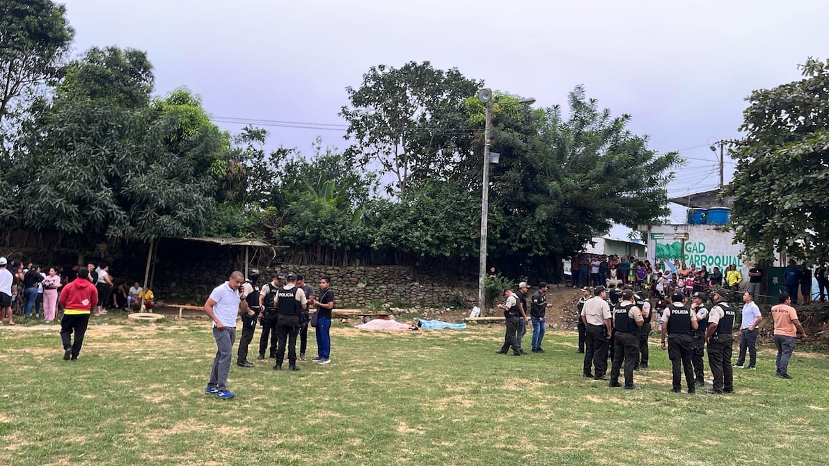 ‘¡La cancha se tiñó de sangre!’: triple crimen durante campeonato de fútbol en Pasaje