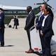 Donald Trump partió este martes rumbo a China
