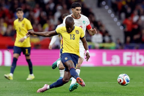 Achraf Hakimi reconoce el nivel de Ecuador tras el empate en Madrid: ‘Seguro lo van a hacer bien en el Mundial’