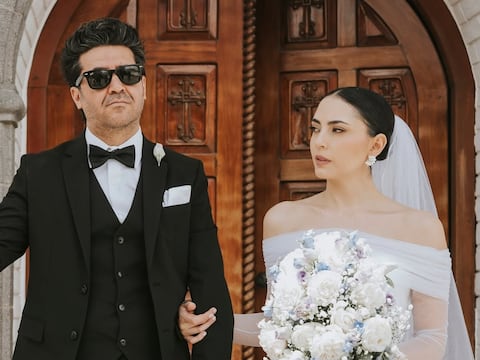 Darío Castro y Lisa María, de Verde 70, comparten fotos de su matrimonio en redes