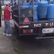 Detienen en Quito a conductor en estado etílico que llevaba 76 tanques de gas