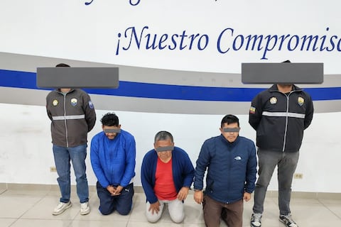 Operativo en Quito desarticula a integrantes de Los Lobos dedicados al robo y venta de autopartes