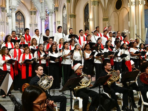 ‘Melodías de Navidad’ cautivó a más de 1.000 personas: espectáculo musical se realizó en la Catedral de Guayaquil