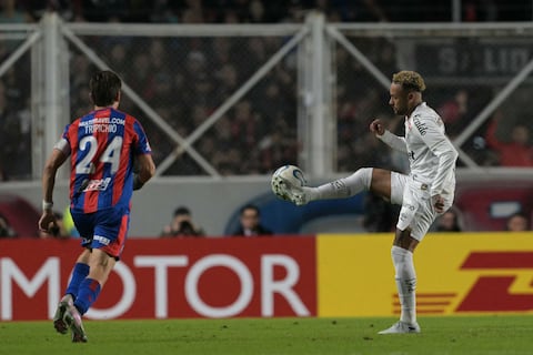 No hay ganador entre San Lorenzo y Santos FC y empatan sin goles en el Grupo D de Copa Sudamericana