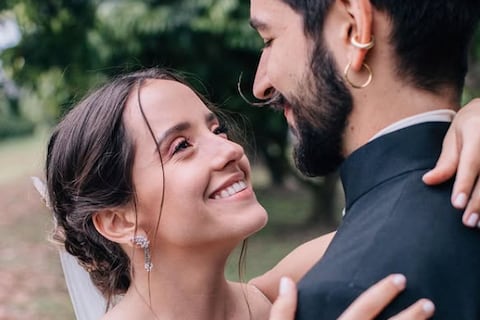 Camilo y Evaluna renovaron sus votos tras cinco años de matrimonio