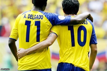 Agustín Delgado y su elogio para Jaime Iván Kaviedes, con el que hizo dupla rumbo al Mundial 2002: ‘Hacía maravillas’