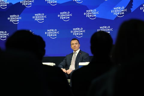 Daniel Noboa en Davos dice que ‘el diálogo es la vía para construir confianza en tiempos de polarización’
