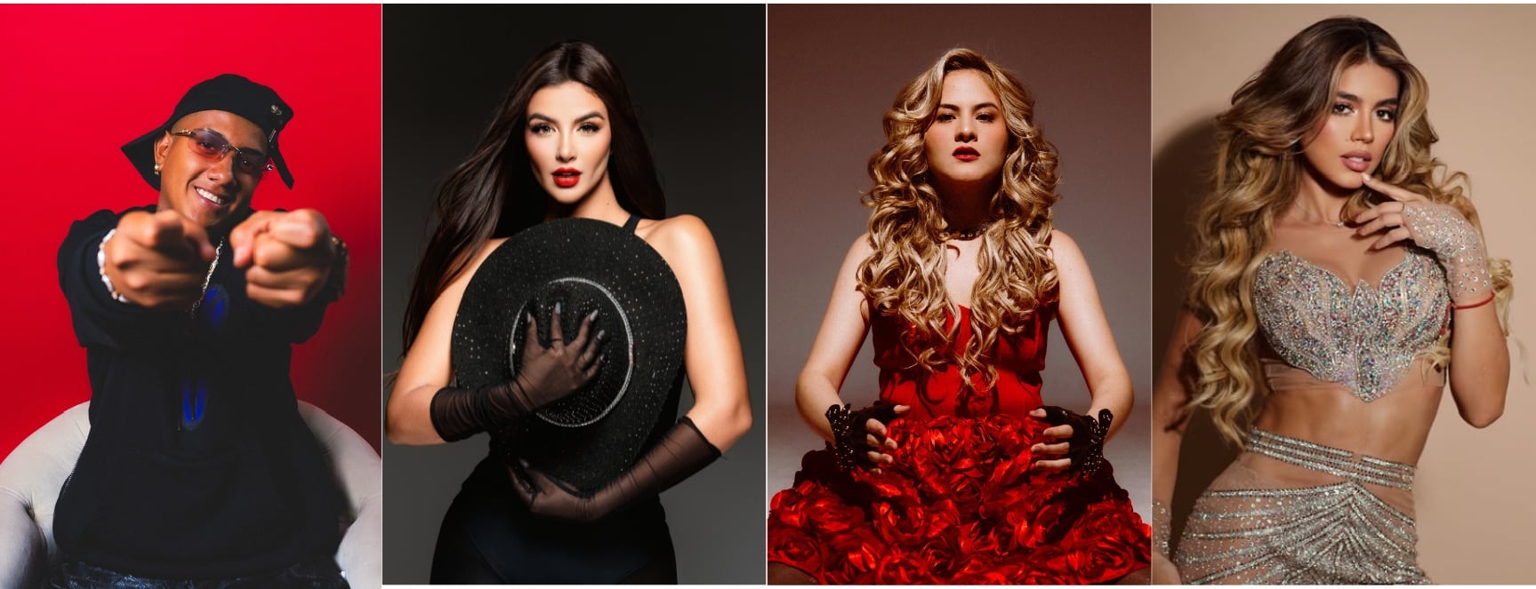 Jombriel, Dayanara, Mar Rendón y Andreína Bravo: los ecuatorianos nominados en los Premios Heat 2025