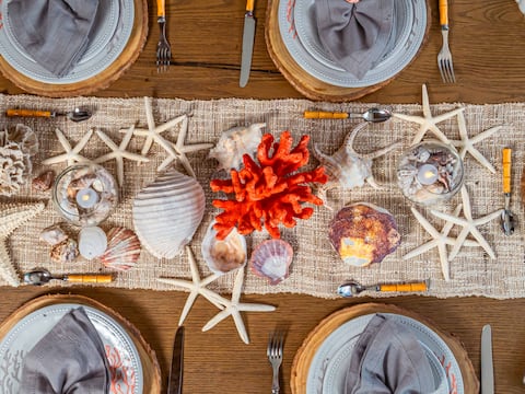 Ideas de decoración para mesas en temporada de playa