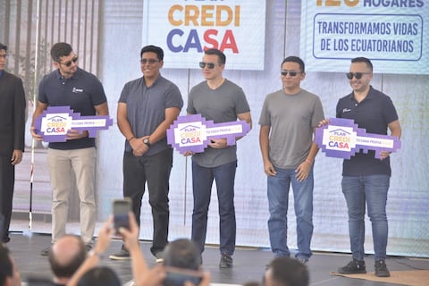 Plan Credicasa suma otras 125 viviendas entregadas, hay 1.300 solicitudes y desembolsos por $ 15 millones