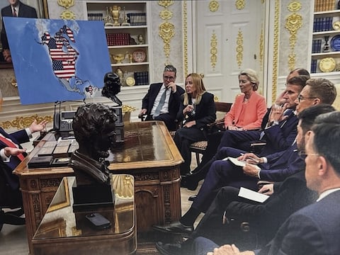 Donald Trump comparte imagen de América con Venezuela como su territorio