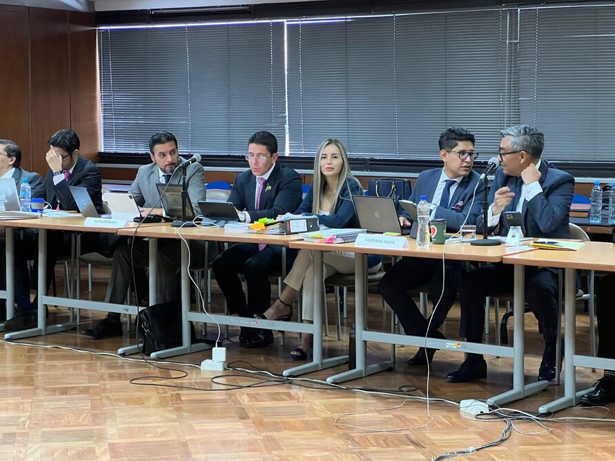 Quinto intento y la audiencia de juzgamiento a exvocales Juan José Morillo y Maribel Barreno no logra instalarse