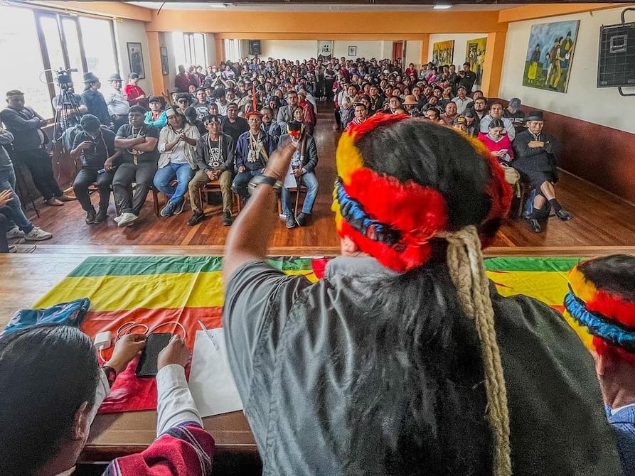 Conaie convoca a un paro nacional “inmediato e indefinido” en rechazo a la eliminación del subsidio al diésel | Política | Noticias | El Universo