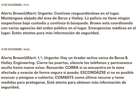 Dos fallecidos y múltiples heridos graves deja ataque en campus universitario en EE. UU.