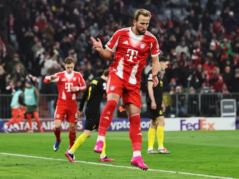 Doblete de Harry Kane le da el triunfo al Bayern Munich sobre el USG de Kevin Rodríguez