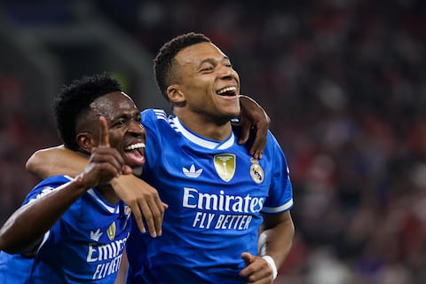 Real Madrid gana 4-3 en su visita al Olympiacos por Champions League con cuatro goles de Kylian Mbappé