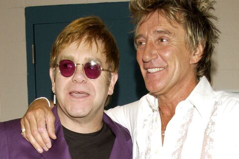 Rod Stewart habló de sus intentos fallidos por reconciliarse con Elton John
