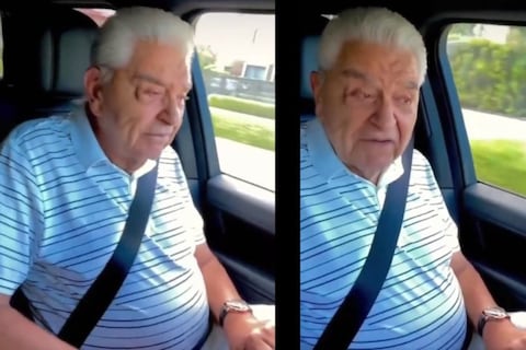 “Su cara me es conocida, señor chofer”: el video viral de Don Francisco trabajando en Uber que desató polémica sobre su estado financiero