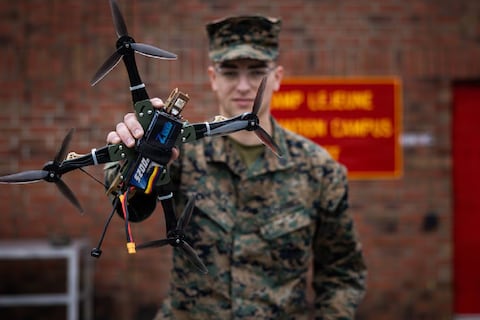 Marines de Estados Unidos desarrollan su primer dron impreso en 3D: tiene un costo aproximado de $700 por modelo base