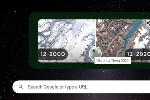 Google alerta del impacto del cambio climático con su Doodle en el Día de la Tierra