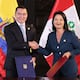 Afinidad entre Daniel Noboa y Keiko Fujimori abre ‘nueva era de cooperación’ entre Ecuador y Perú