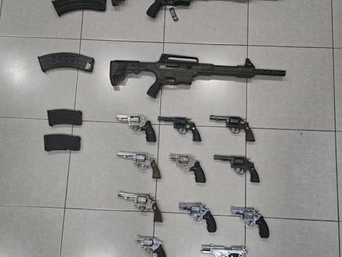 Decomisan 13 armas de fuego en nueva intervención a empresa de seguridad de Kennedy Norte