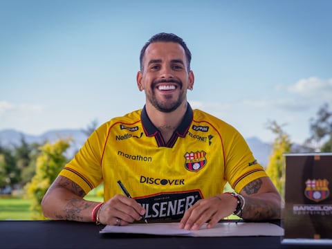 Javier Báez, refuerzo de Barcelona SC, jugará su segunda Noche Amarilla: vino en 2016 con Universidad de San Martín