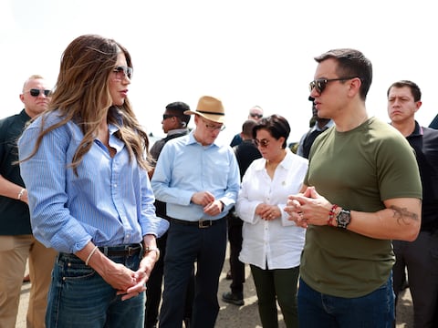 Daniel Noboa comenta que habló con Kristi Noem sobre reforzar la seguridad en Guayaquil por tener el puerto más grande