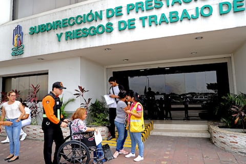Matriz del IESS destinó más recursos para la seguridad de las oficinas de Riesgos del Trabajo que en prevención